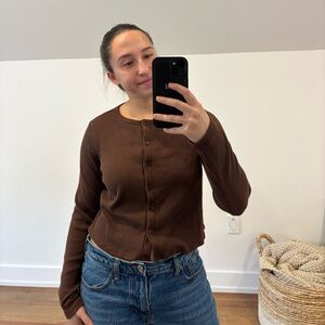 Old Navy Brown Women's Cardigan